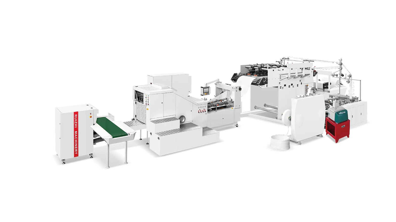 RZFD-330T Paper Bag Machine with Printing Inline — Supporting Packaging Upgrades for Food Delivery Brands