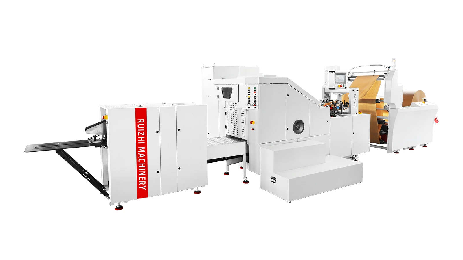 RZFD-190 Flexible, Low-Consumption Production — Kraft Paper Bag Machine Expands Business Opportunities in Eco-Friendly Packaging