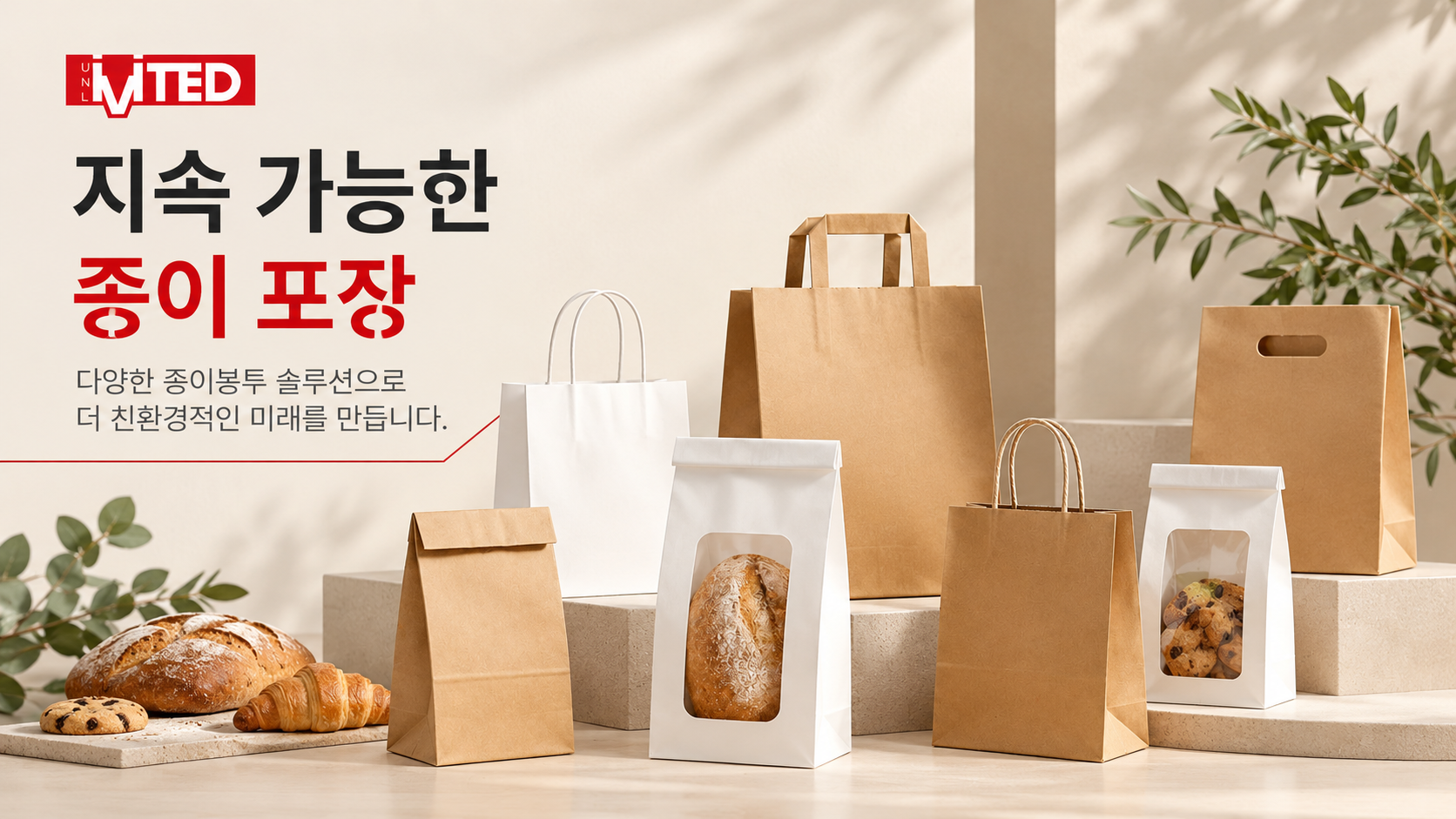 제품이 보이는 베이커리 포장, 투명창 종이봉투의 장점